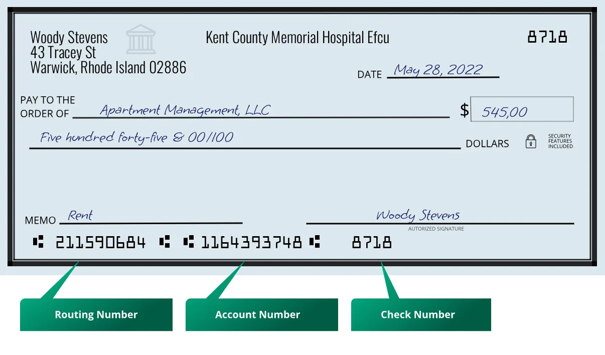 211590684 routing number on a paper check